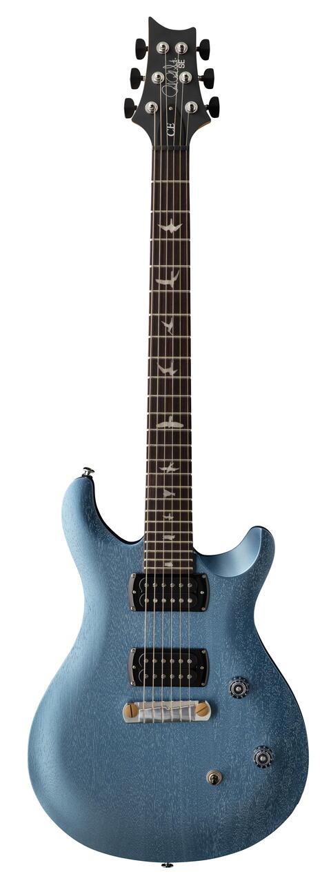 PRS SE CE24 Standard Stoptail Electric Guitar in Satin Ice Blue